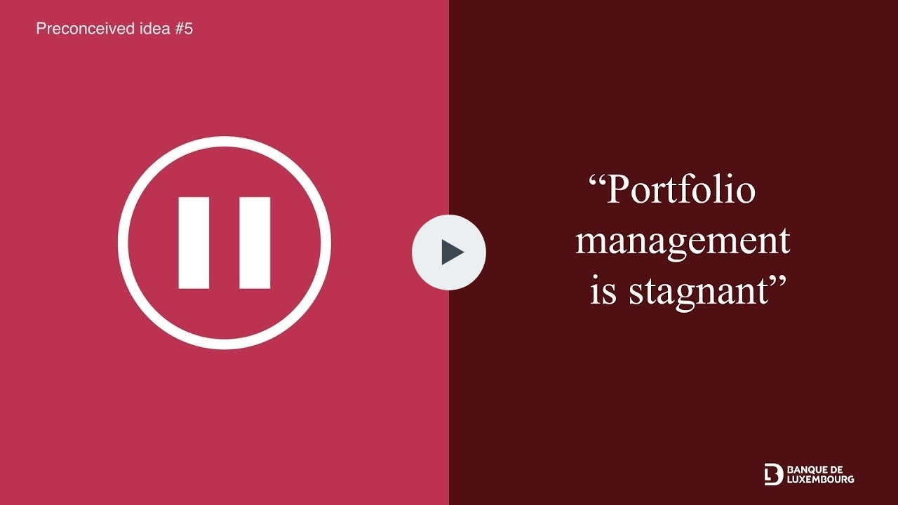 Portfolio management is stagnant